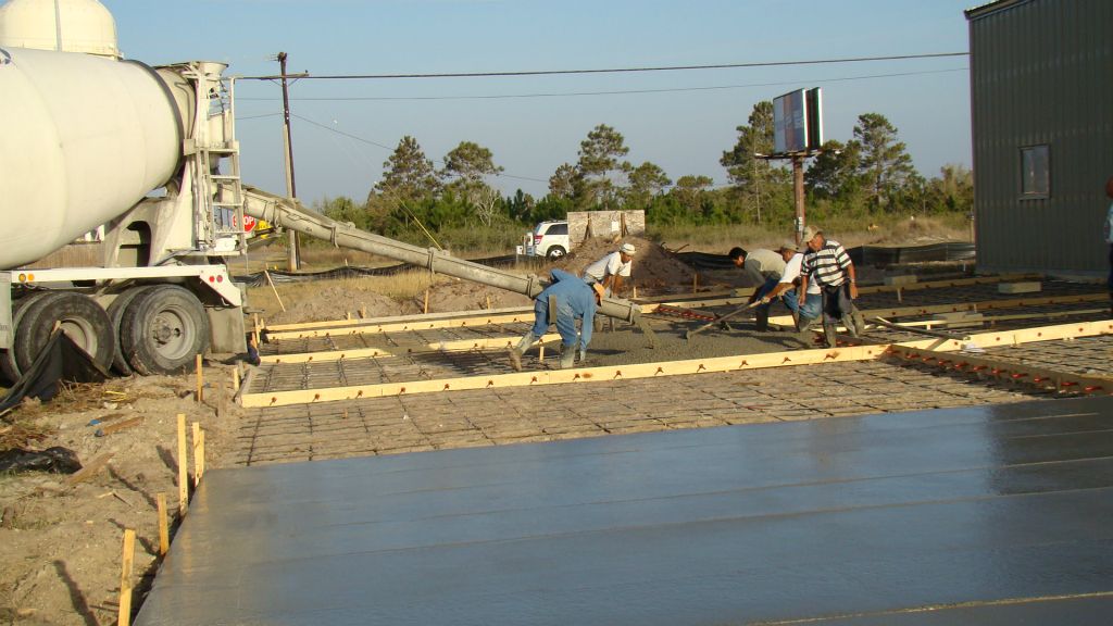 Flatwork Pour